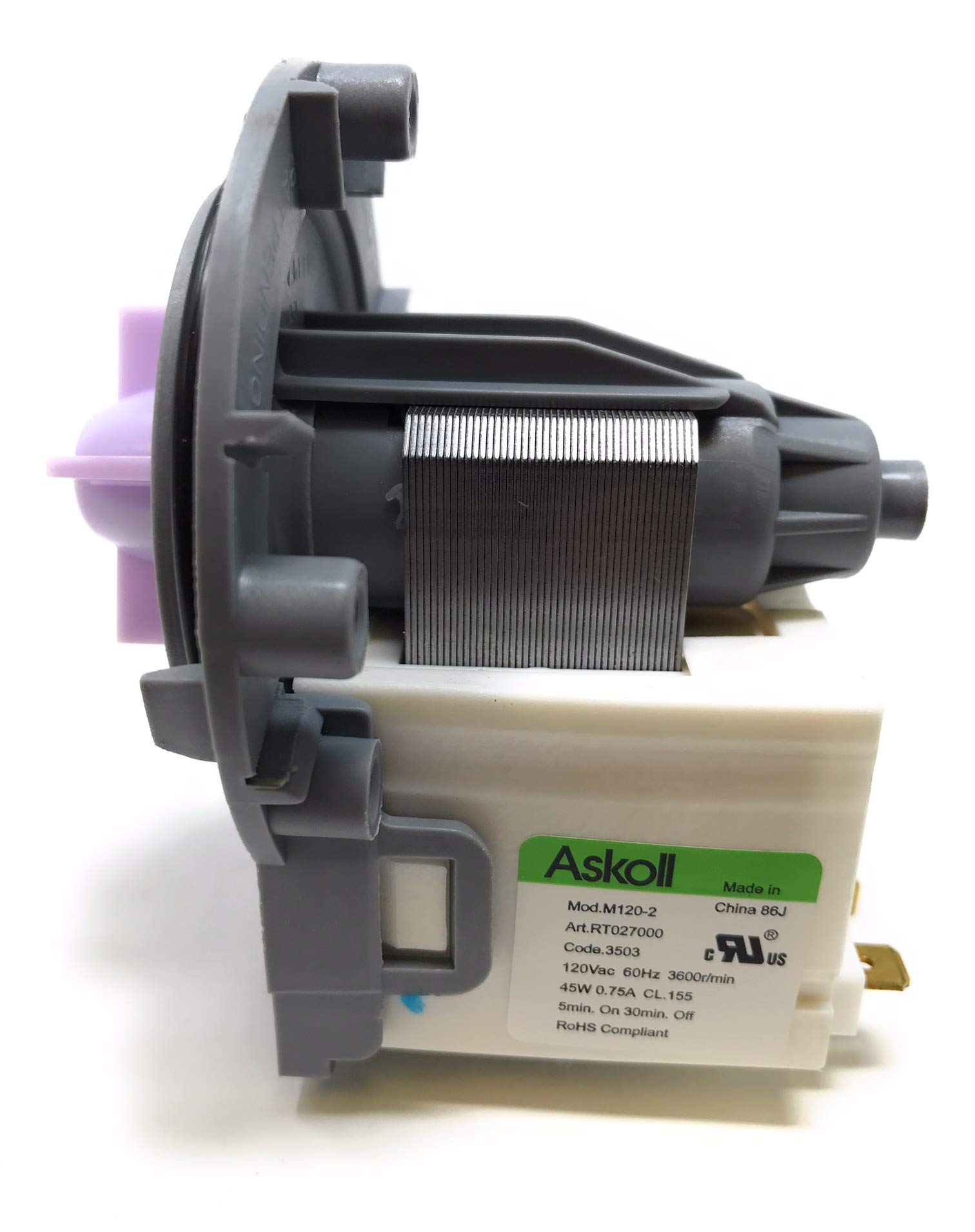 Amazon.com: OEM Washer Pump EAU61383503 : Appliances