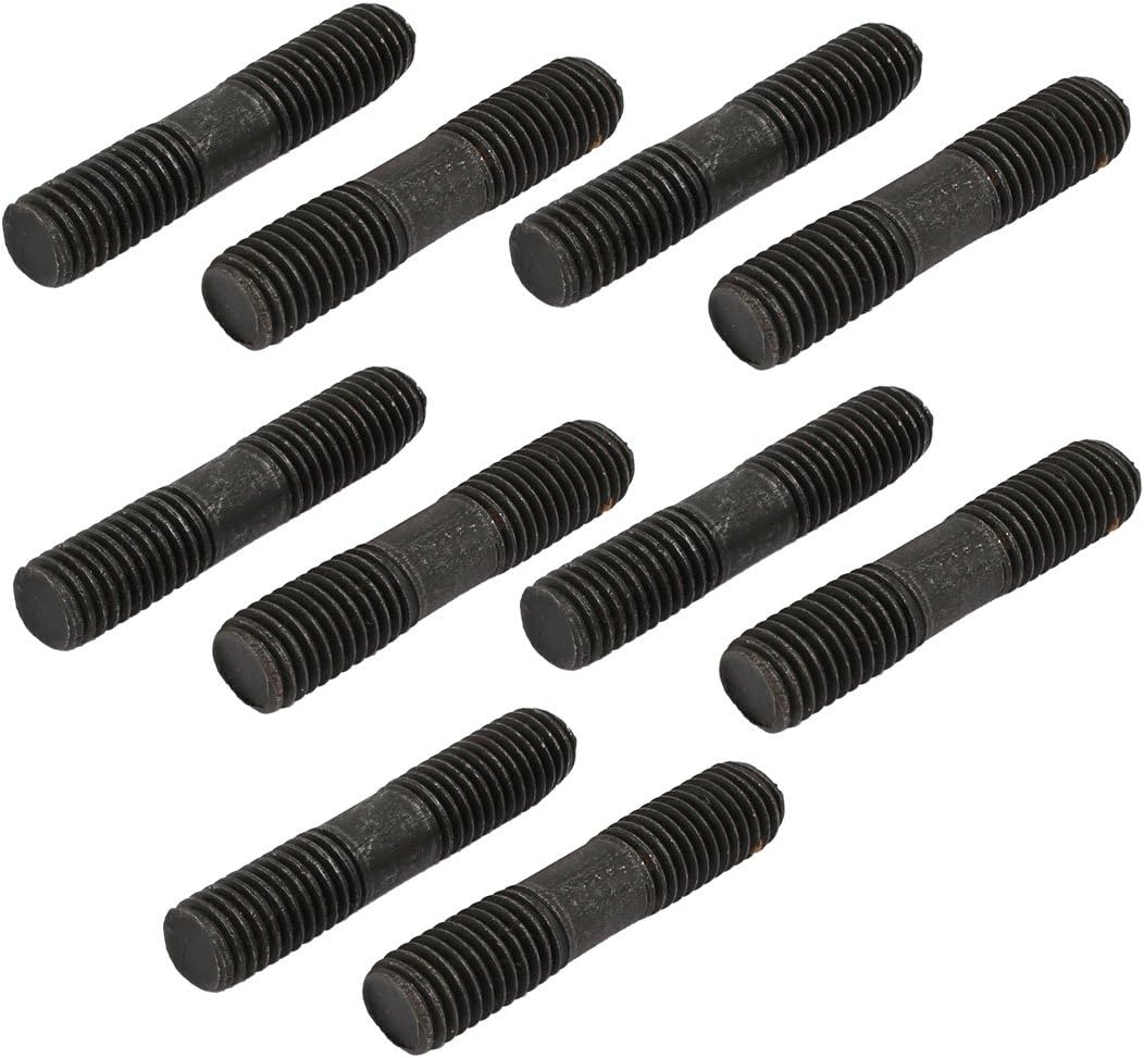 5/8'' Thread Quality Parts 3'' Length Carbon Steel Double End Stud 10pcs Model:20as461qo74