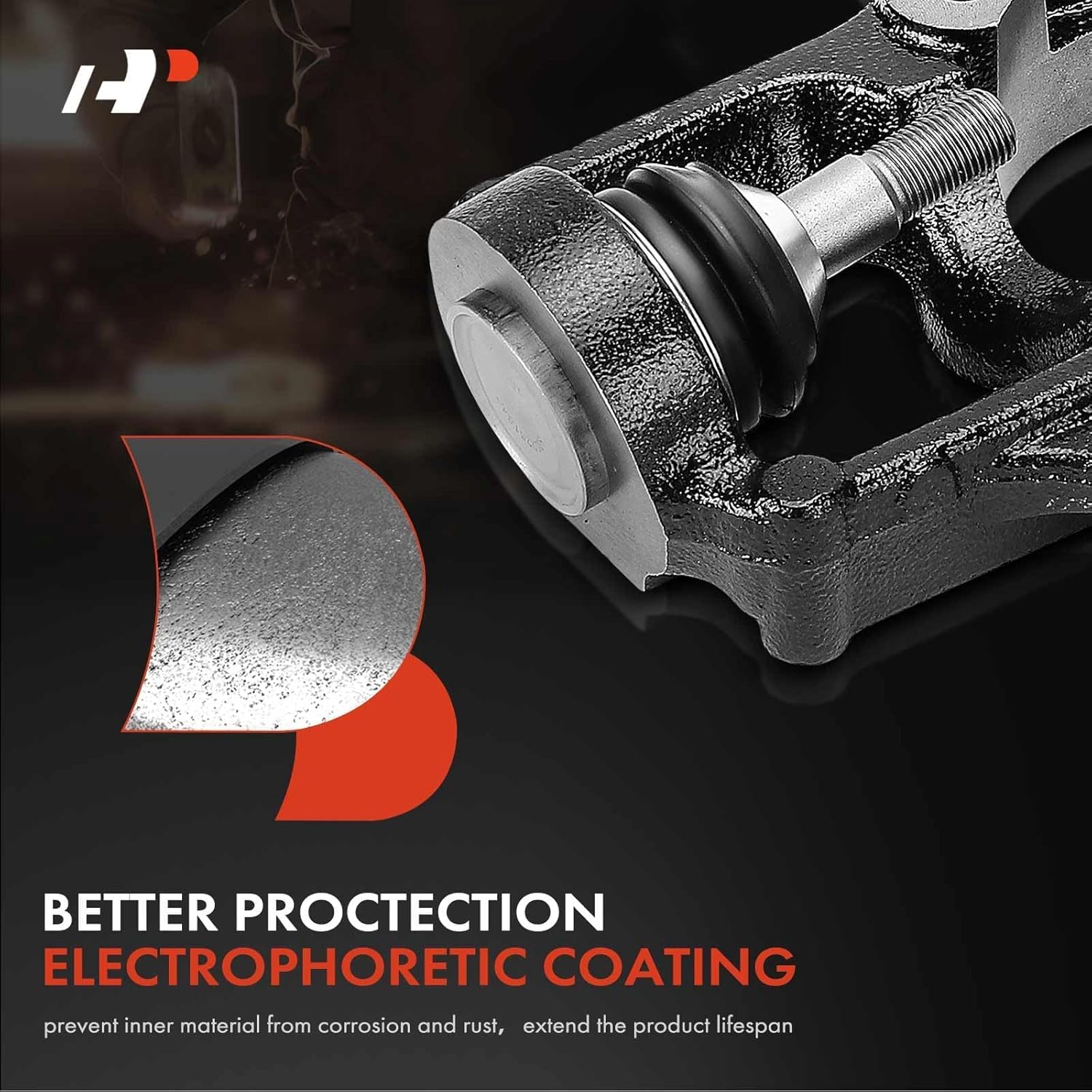 A-Premium Front Right Suspension Steering Knuckle with Ball Joint Compatible with Dodge Durango 2011-2015 & Jeep Grand Cherokee 2011-2015, Passenger Side