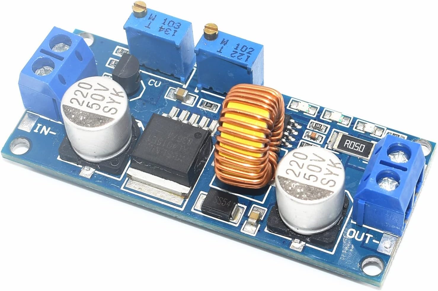 10PCS 5A Lithium Charger CV CC Buck Step Down Power Supply Module LED Driver LAN