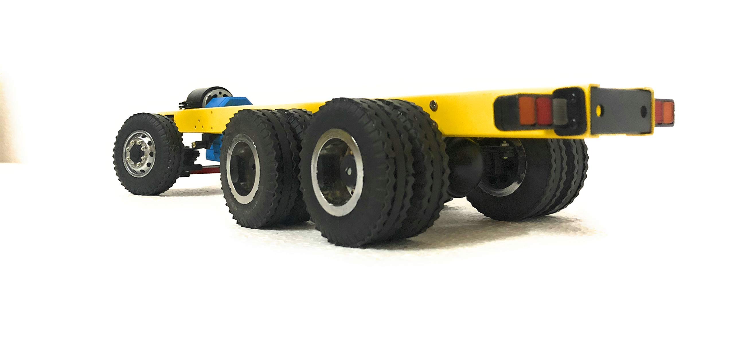 Indian Scale Art Plastic Multi-axle Chassis, Yellow, 1 Chassis frame, 1 steering servo, 1 Front axle with leaf spring suspension 1 rear multi-axle set (B081S764LY) Amazon Price History, Amazon Price Tracker