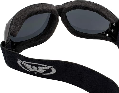 Miniatura 8 de Global Vision Red Baron Motocicleta Aviador Dirt Bike 2 Gafas para Día y Noche Super Dark y Clear Mirror Lenses