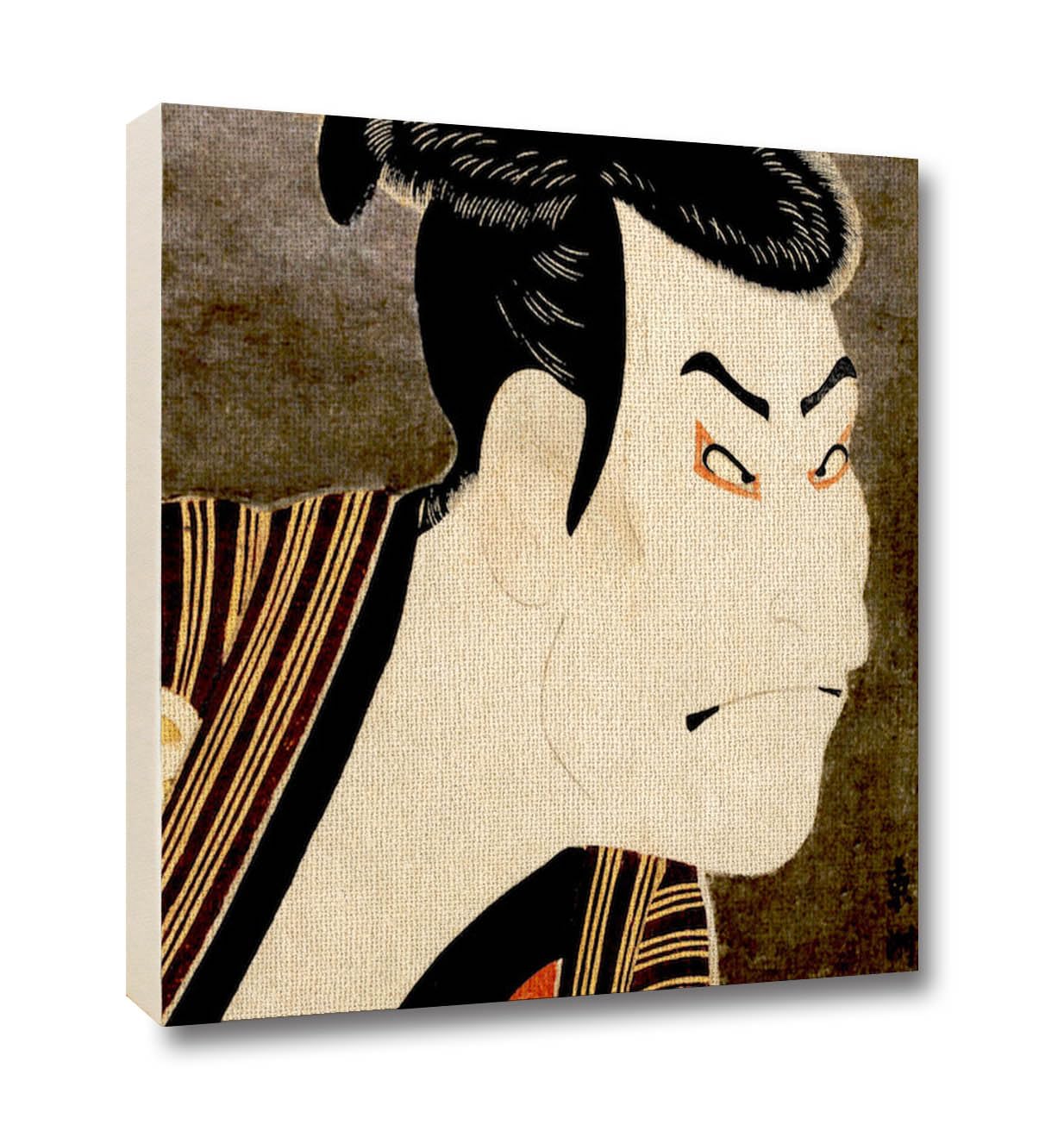 Amazon.co.jp: キャンバス画 【世界の名画】 東洲斎写楽 壁紙 アート