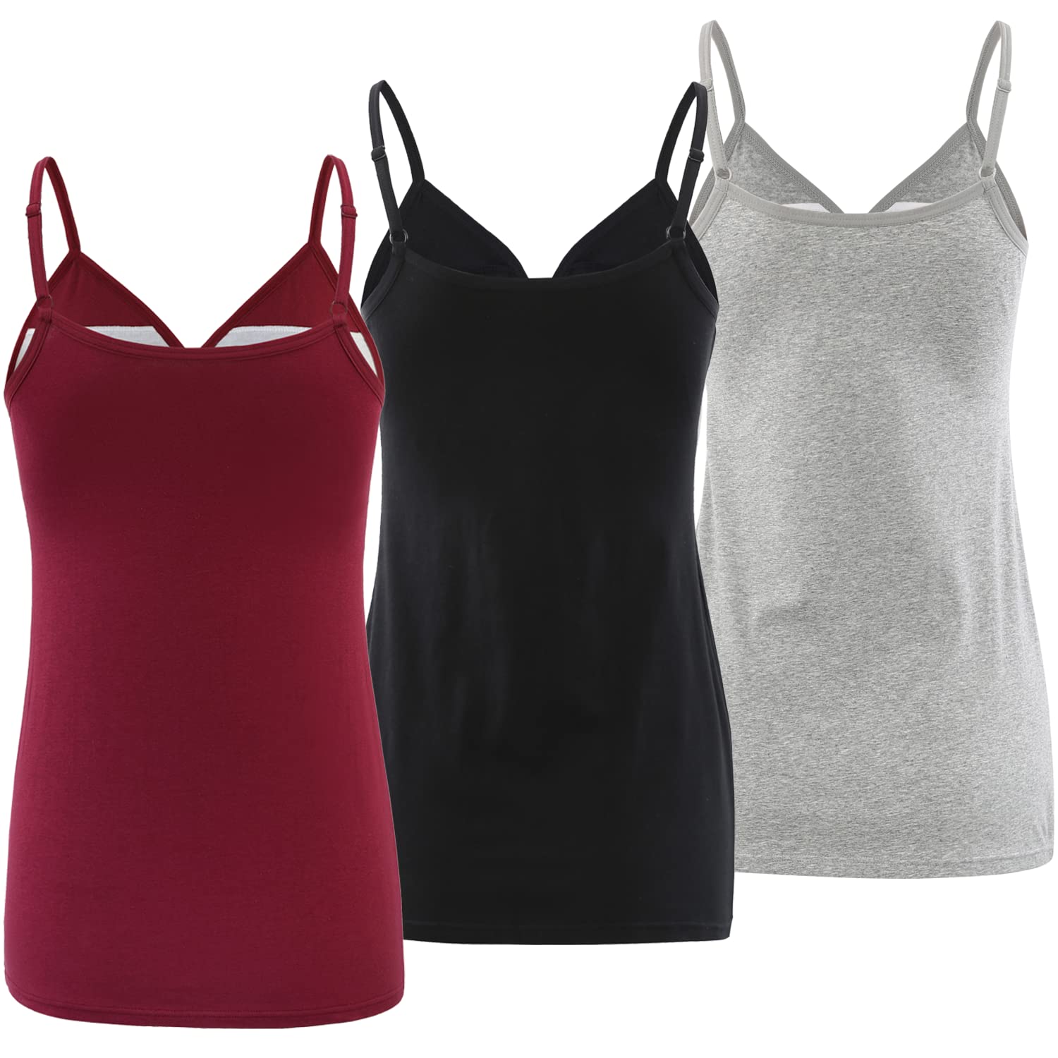 Haut d'allaitement de Grossesse, Camisole de Maternité sans Manches en Coton avec des Bretelles Réglables