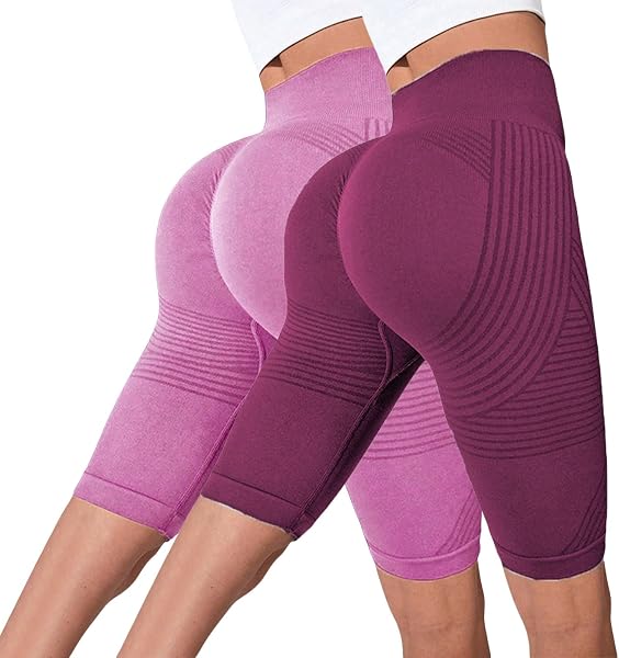 Solenao Women's 3D Anti-Cellulite Leggins, Push Up Sculpture Compression Graduated Control Summer Anti Cellulite Leggings for Sports, High Waisted Seamless Fitness Yoga - 5
