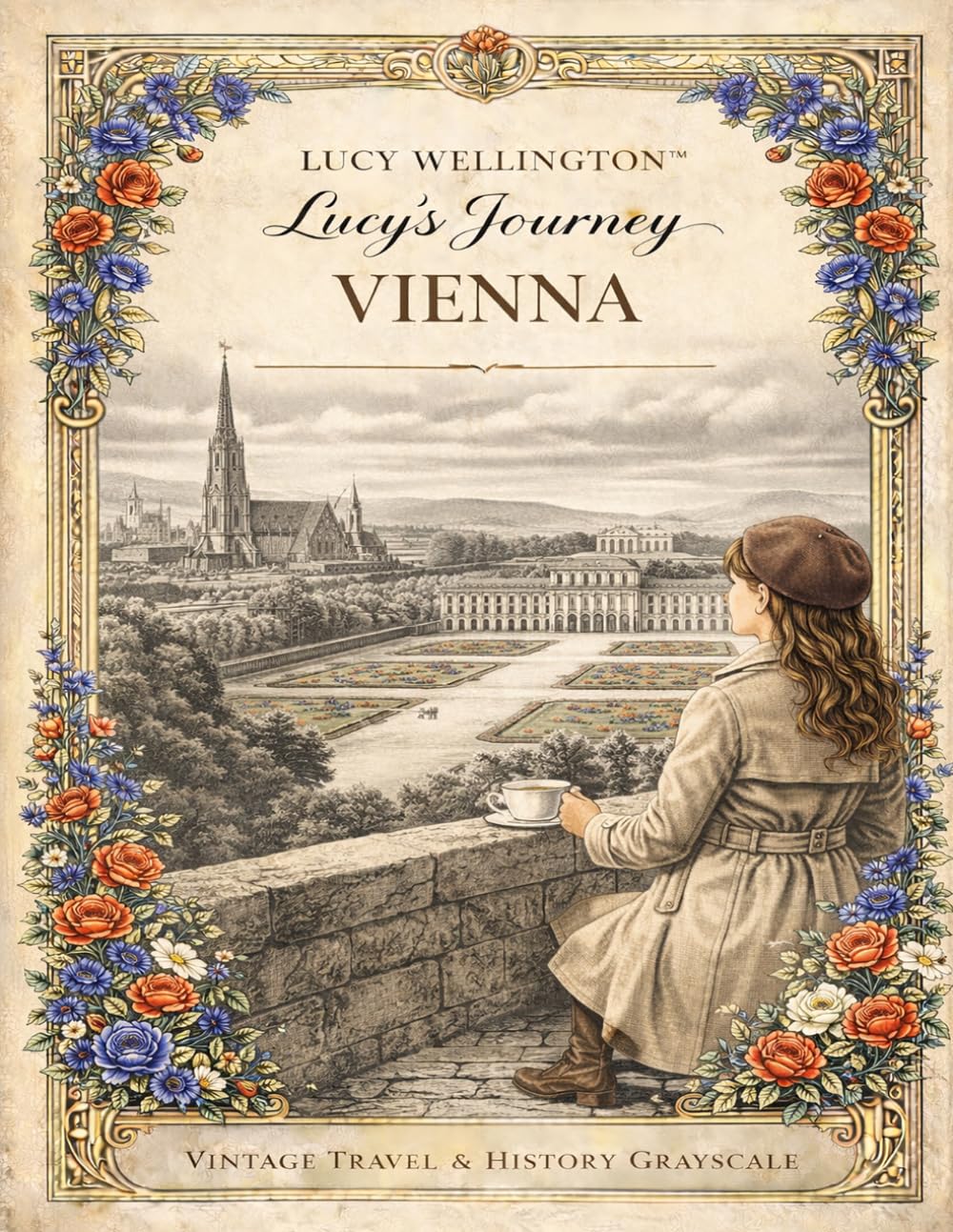 Lucy´s Journey: Cozy Vintage Travel Coloring Books (Lucy Wellington)