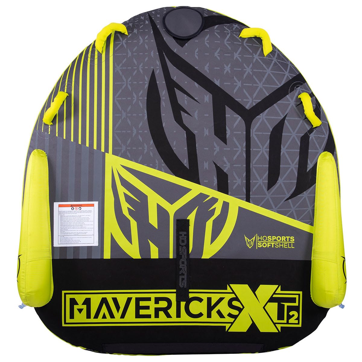 HO Mavericks 2 XT Towable Tube Grey/Yellow