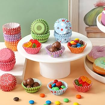 Amazon.com: Funtery 600 count Mini Cupcake Paper Liners