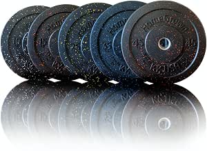 HomeGrown Lifting 2-inch Olympic Bumper Plate Sets | 160-500 lbs | Made in USA