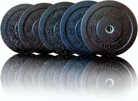 HomeGrown Lifting 2" Olympic Bumper Plate Sets | 160-500lbs | Made in USA