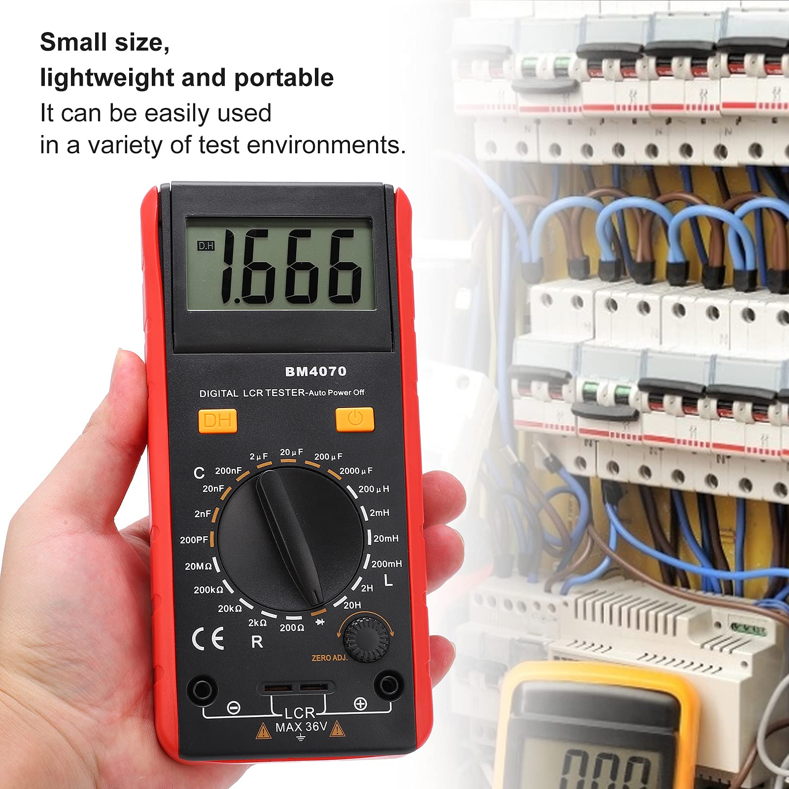 Digitalmultimeter Auto Range AC DC Spannungsprüfer,