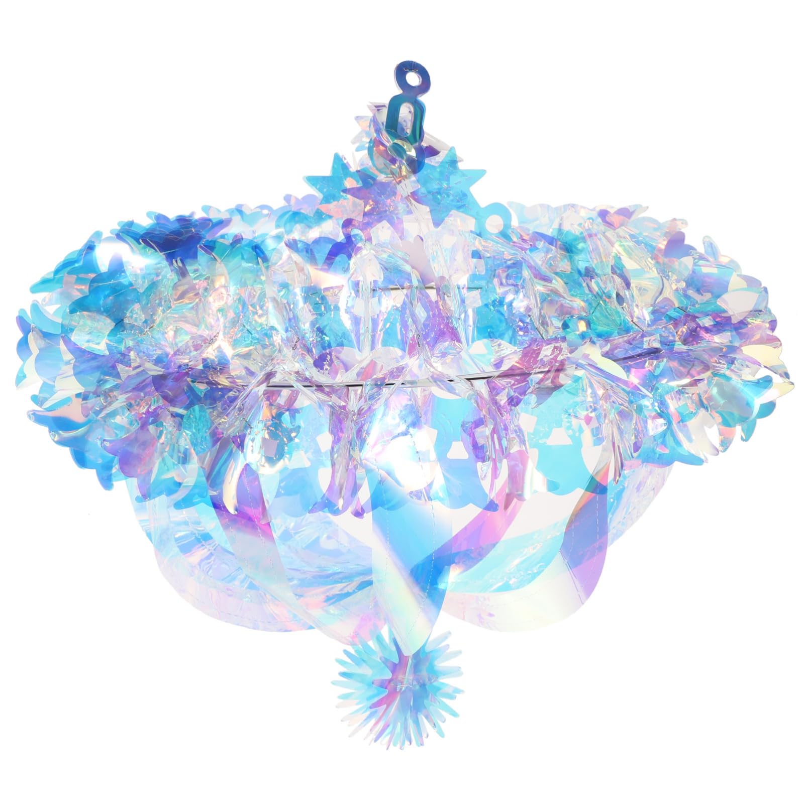 STOBAZA 2pezzi Decorazione Iridescente Da Appendere Per Soffitto Ornamento Per Feste Di Compleanno e Matrimoni Decorazione Per Eventi e Celebrazioni