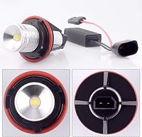 WinPower 2db 5W Angel Eyes Marker LED Izzó 6000K Fehér BMW E39 E60 E87 E83 E53 Kompatibilis Vízálló 3