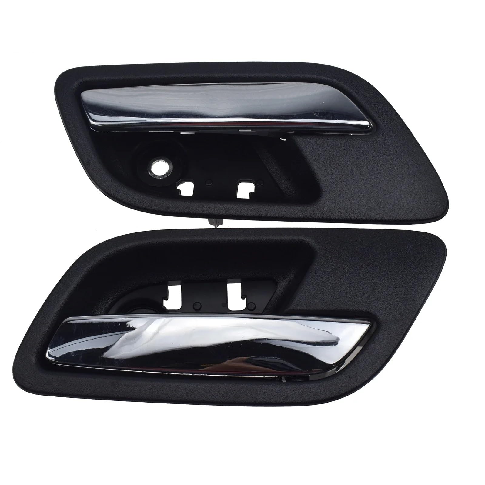 Qiuybgf Rear Left Right Interior Door Handle Compatible With Gmc For Sierra 2500 Hd 2007 2008 2009 2010 2011 2012 2013 2014 Car Inside Door Handle Oem:15935951