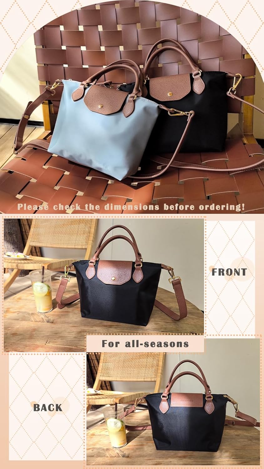 Nylon Crossbody Bags for Women Shoulder Purse Waterproof - Image 6