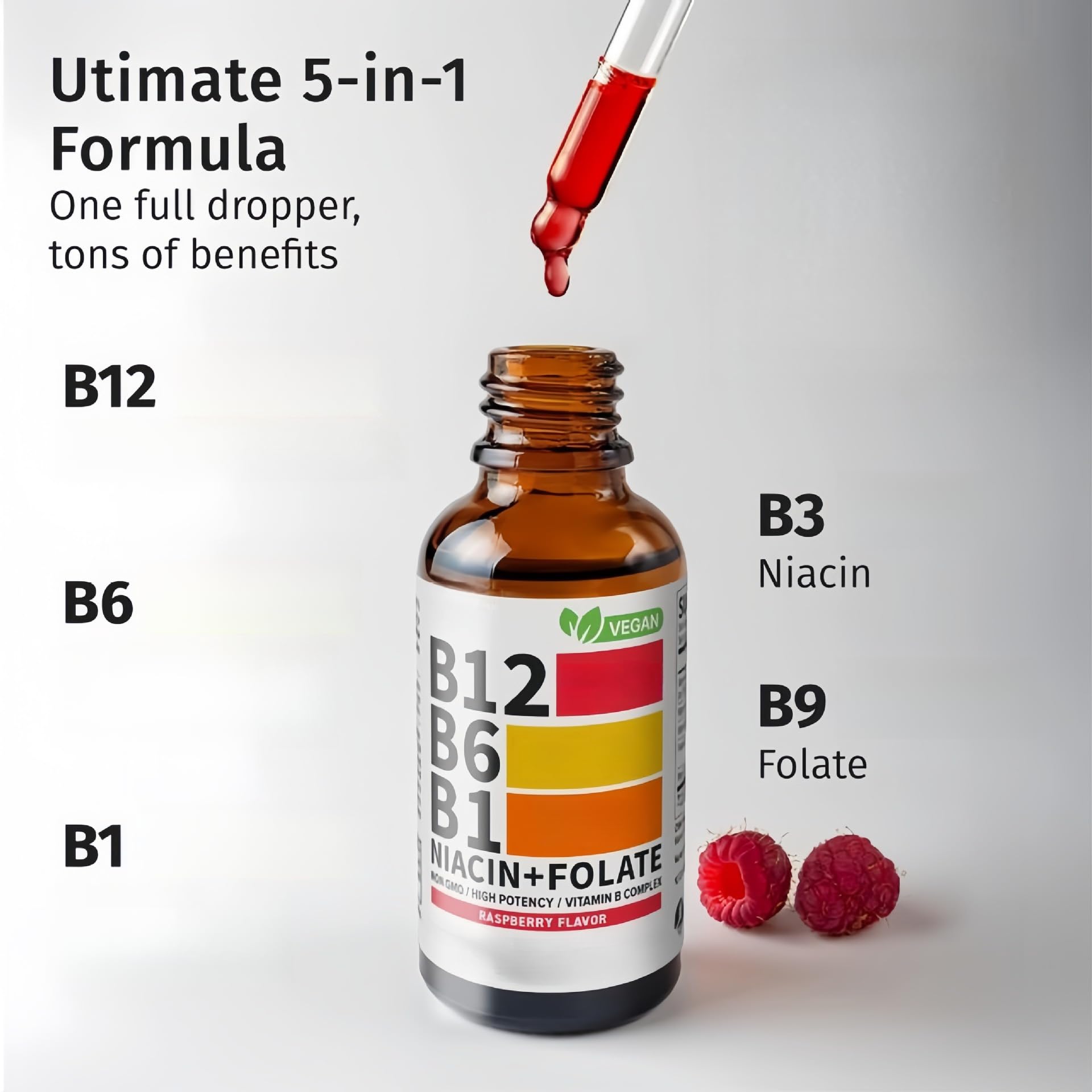 Gotas Líquidas de Complejo de Vitamina B