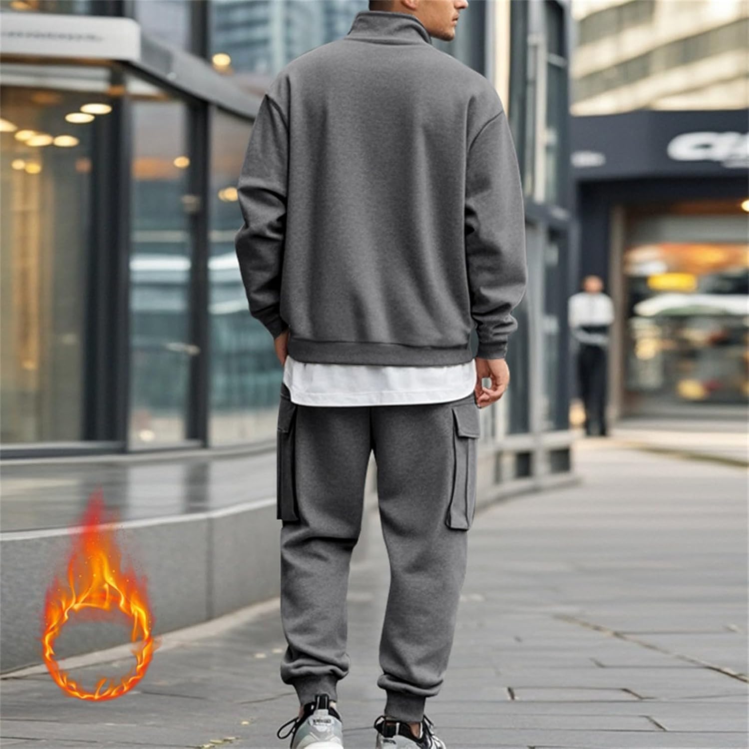 Heren Joggingpak | Comfortabel Casual 2-Delig Stijlvol Veelzijdig