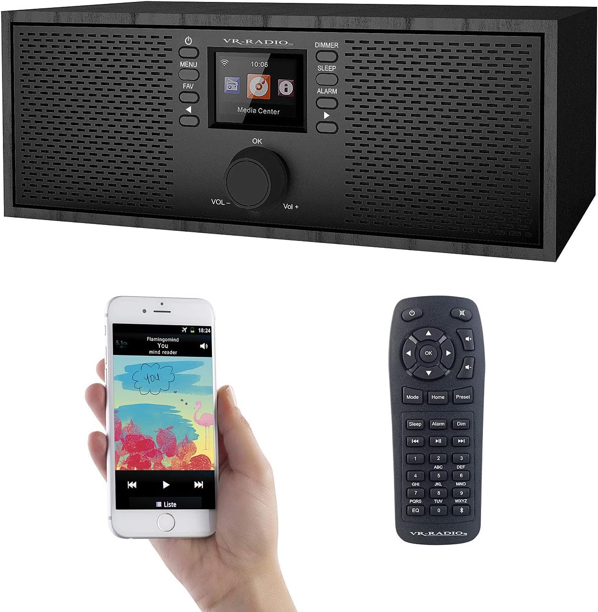 Radio Internet Dual MCR 200 - DAB+, FM, Bluetooth, Nero - Foto 14