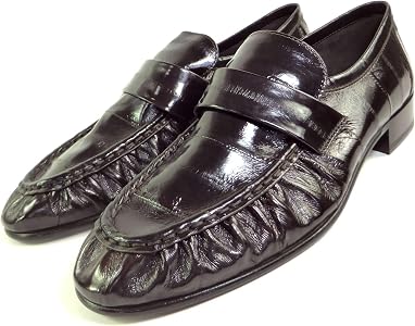 Amazon | [The Row] [ザ・ロウ] Soft Loafer イールスキンレザー