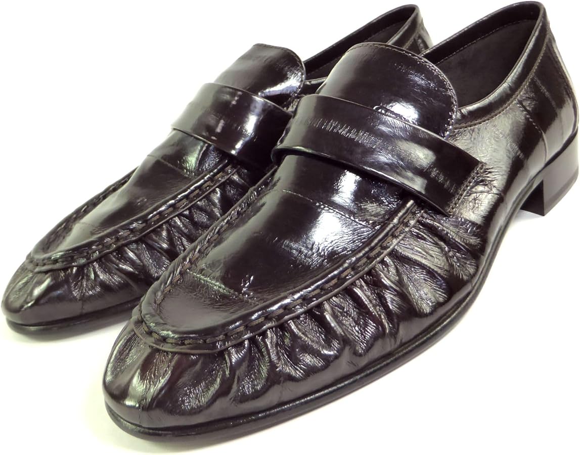 Amazon | [The Row] [ザ・ロウ] Soft Loafer イールスキンレザー