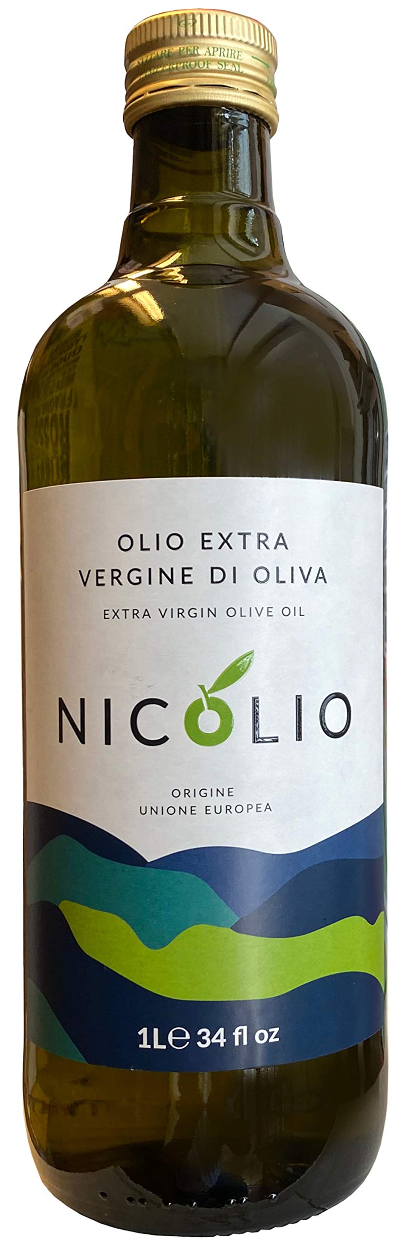 Olivenöl NicOlio (6 x 1 Liter) - extra nativ - Olio Extra Vergine di Oliva