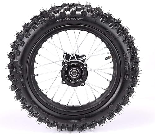 Miniatura 6 de Neumático Knobby de 1.85x12 60100-14 delantero y 1.4x14 80100-12 para motocrosspit bikemonkey bike7090110125140150160cc scooter de gasolina y