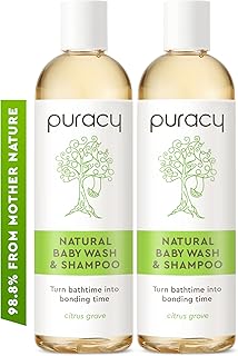 Sponsored Ad - Puracy Shampoo & Body Wash for Children - Perfect Skin, Pure Ingredients - with 12 Fruit & Vegetable Extrac...