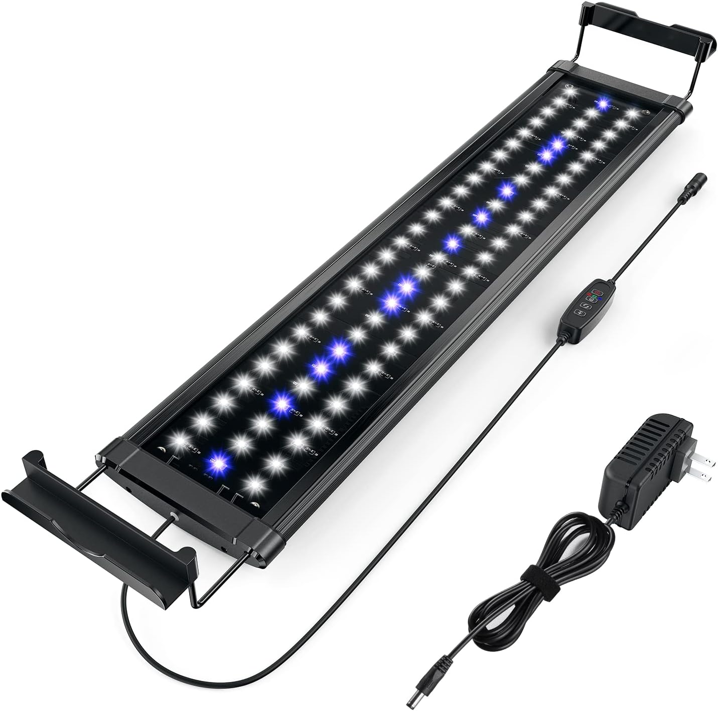 Honpal LED Aquarium Light , Fish Tank Light with Extendable Brackets