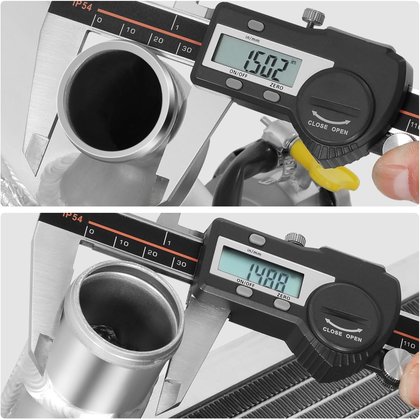 DNA MOTORING 3-Row All Aluminum Radiator Compatible with Ford Tractor(s) 2N 8N 9N, 8N8005, 86551430, RA-F8N9N2N-3