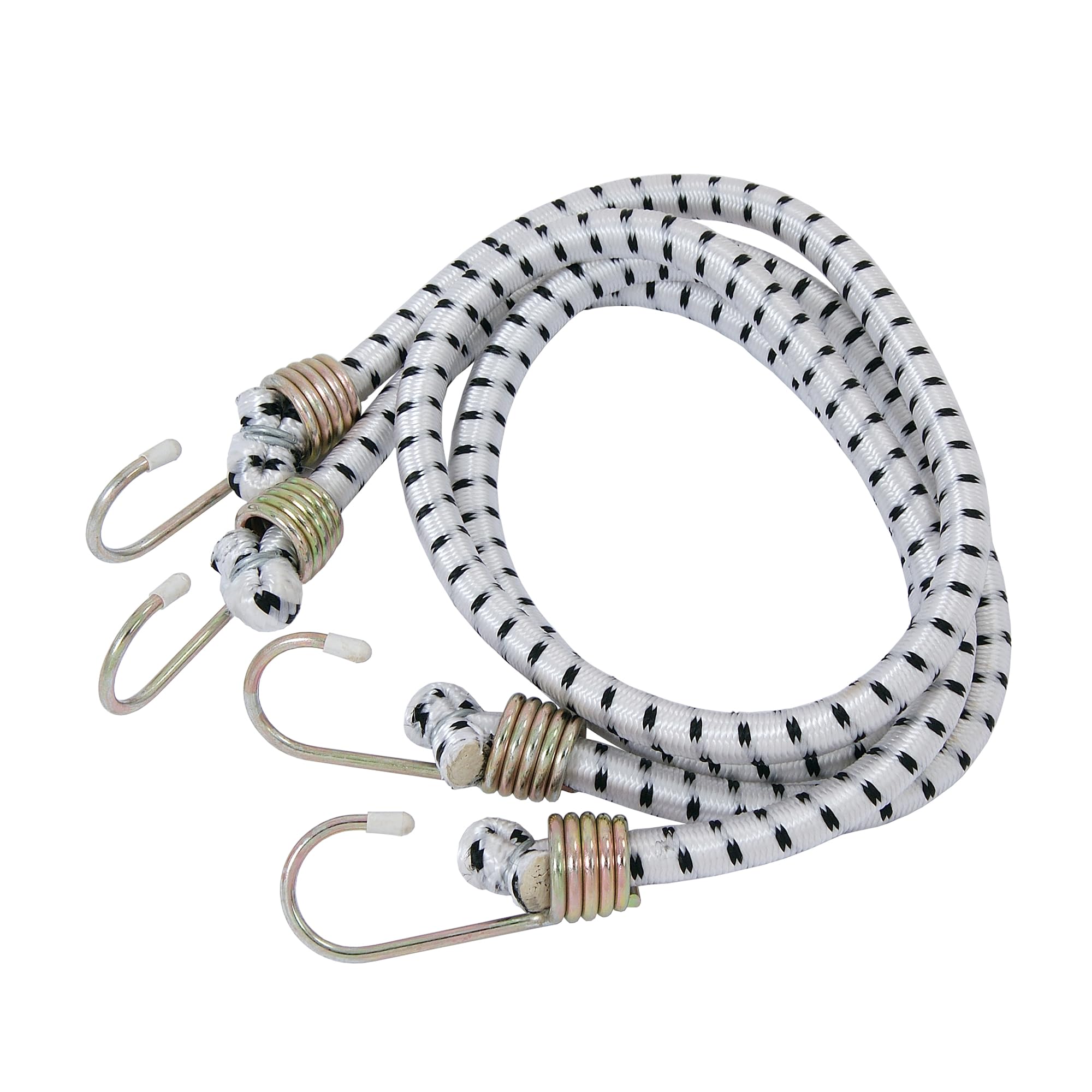 Neilsen CT3137 2pc Bungee Cord Set - Size: 36in / 900mm x 12mm | Heavy Duty Elastic Cords with Metal Hooks | Ideal for Securing Vehicles, Equipment and Cargo