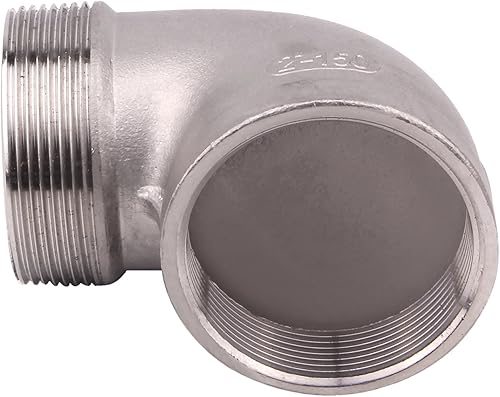 Miniatura 10 de Codo de calle de 90 grados, 1 pulgada macho x rosca NPT hembra SUS304