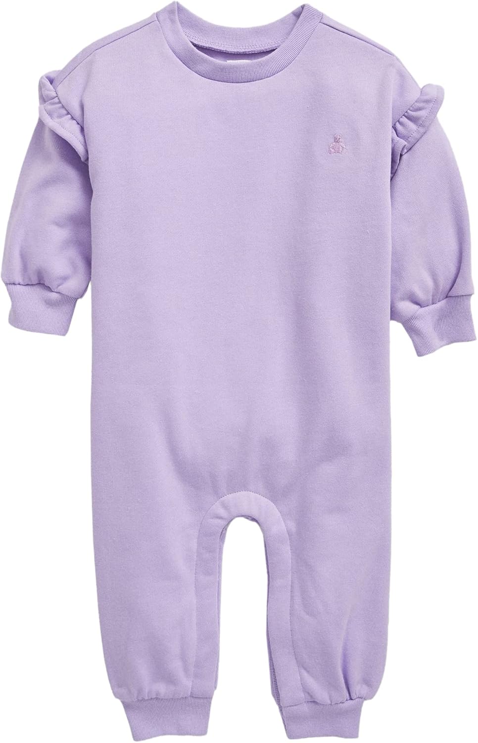GAP baby-girls Ruffle Fleece One-piece Outfit