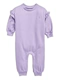 baby-girls Ruffle Fleece One-piece Outfit