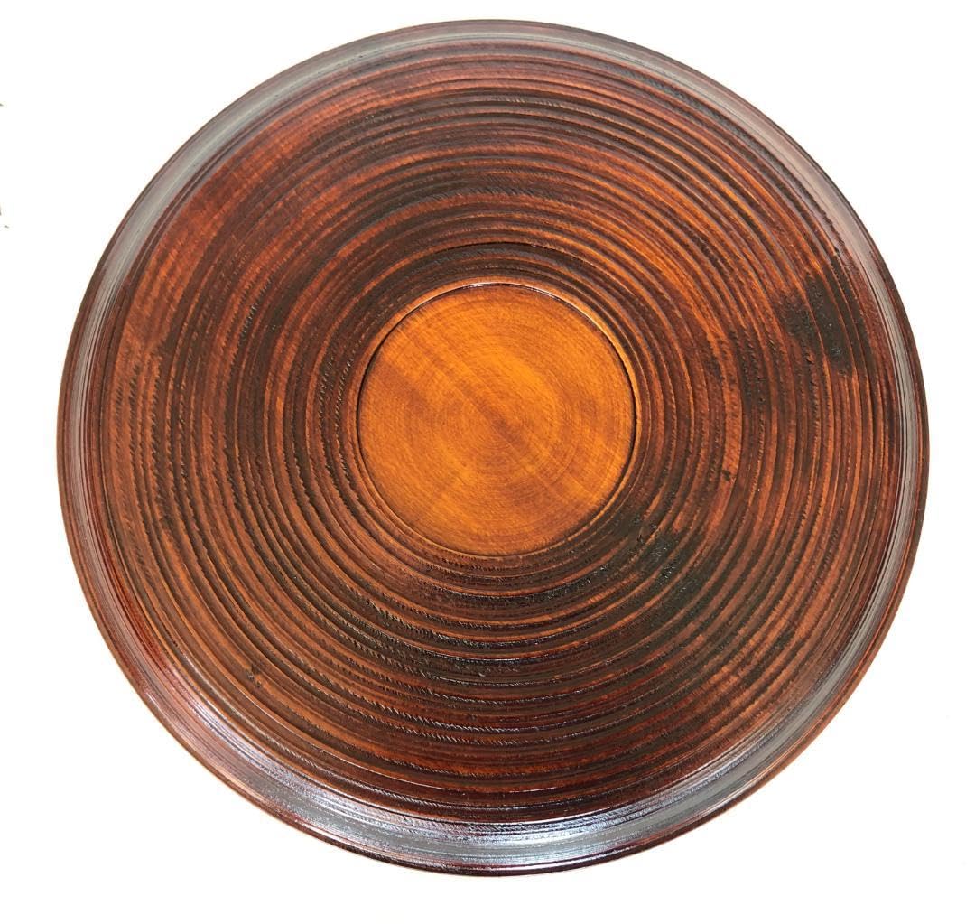 丸盆トレー お盆 黒塗り赤ヘラ絵 尺寸 30㎝ 給仕盆 漆器 漆塗り 讃岐漆器 丸盆トレー お盆 黒塗り赤ヘラ絵 尺寸 30㎝ 給仕盆 漆器 漆塗り 讃岐