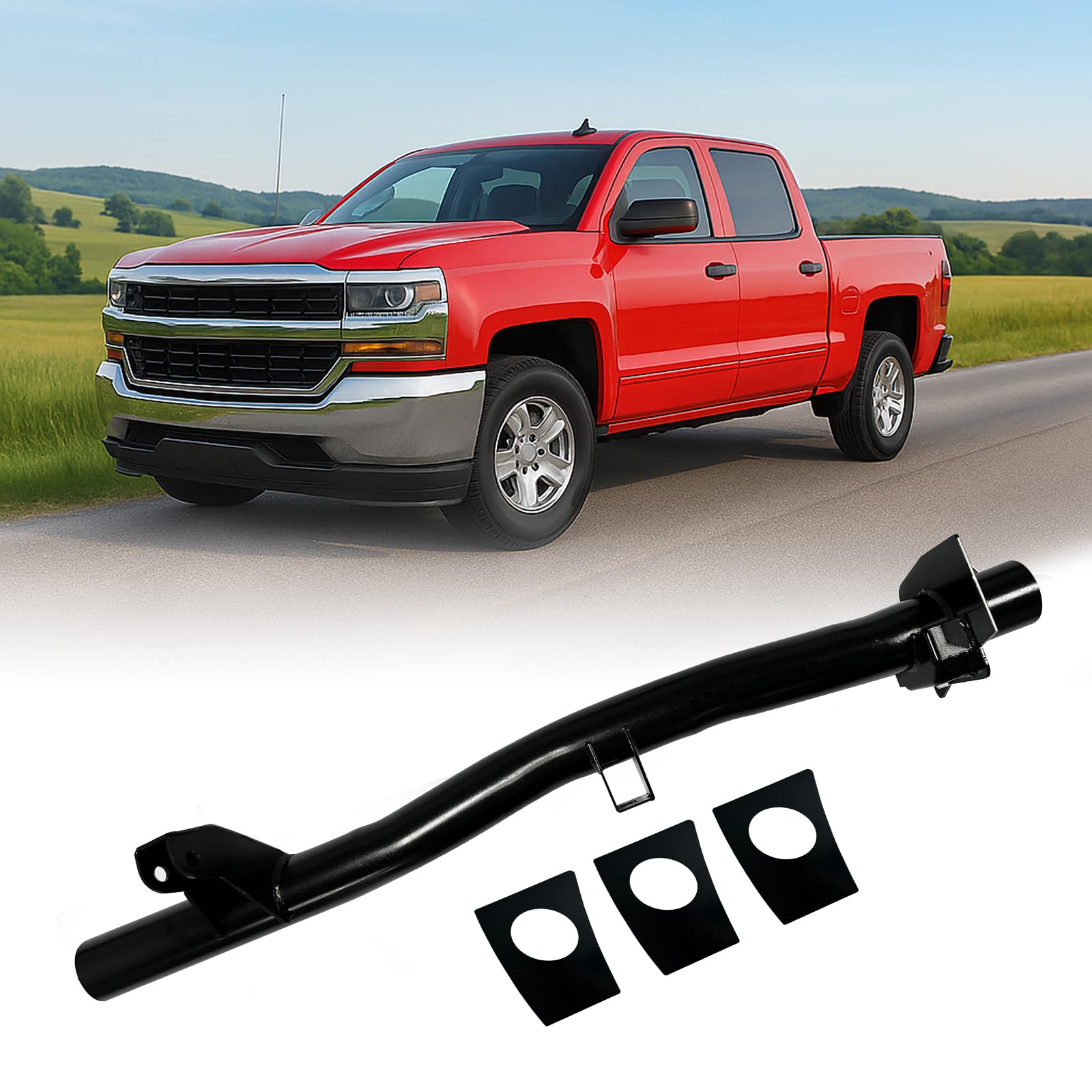 rear fuel tank support crossmember fit for 2007-2014 chevrolet chevy silverado 1500 & gmc sierra 1500