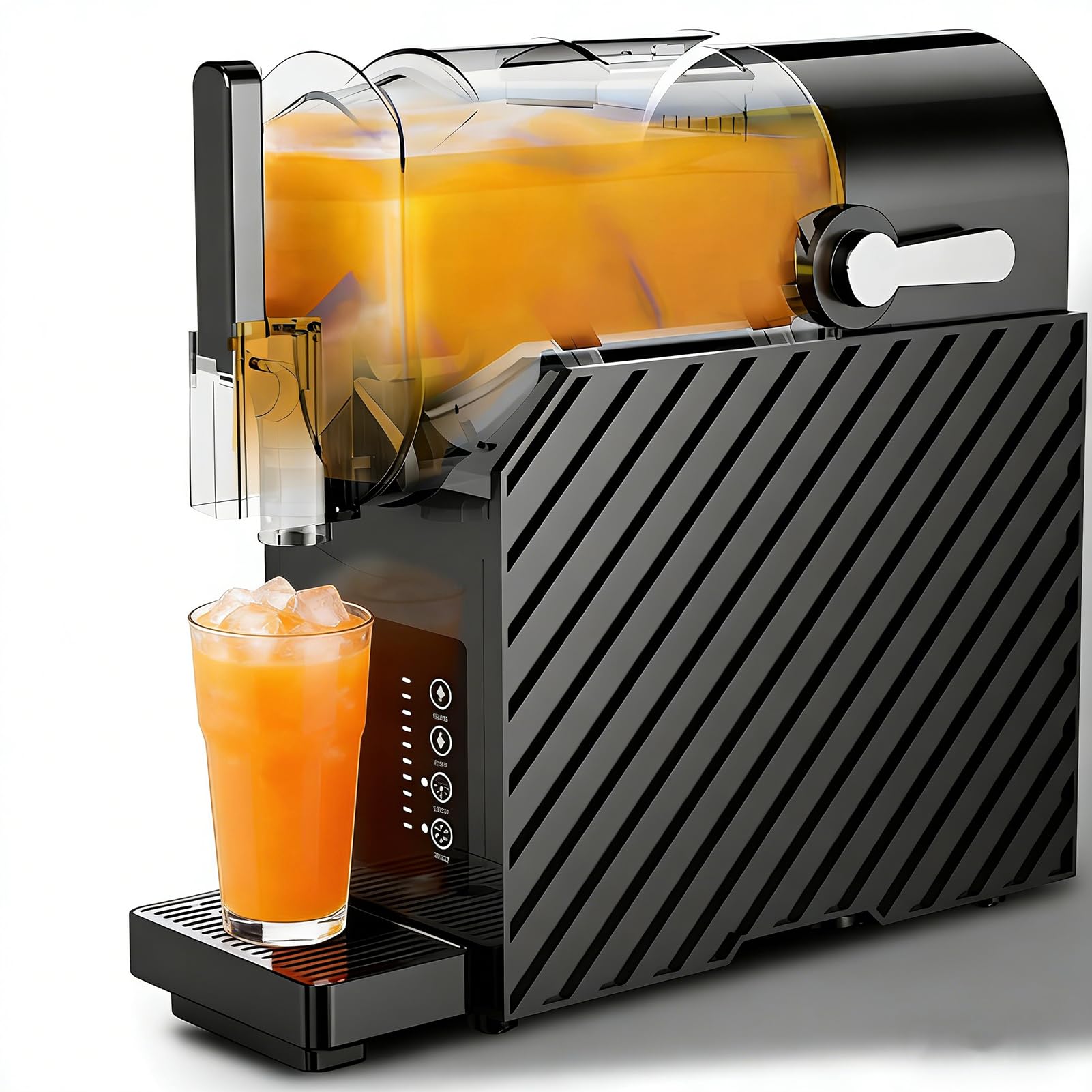 Fabricador de granizados premium de 1.8L con pantalla digital y luces LED