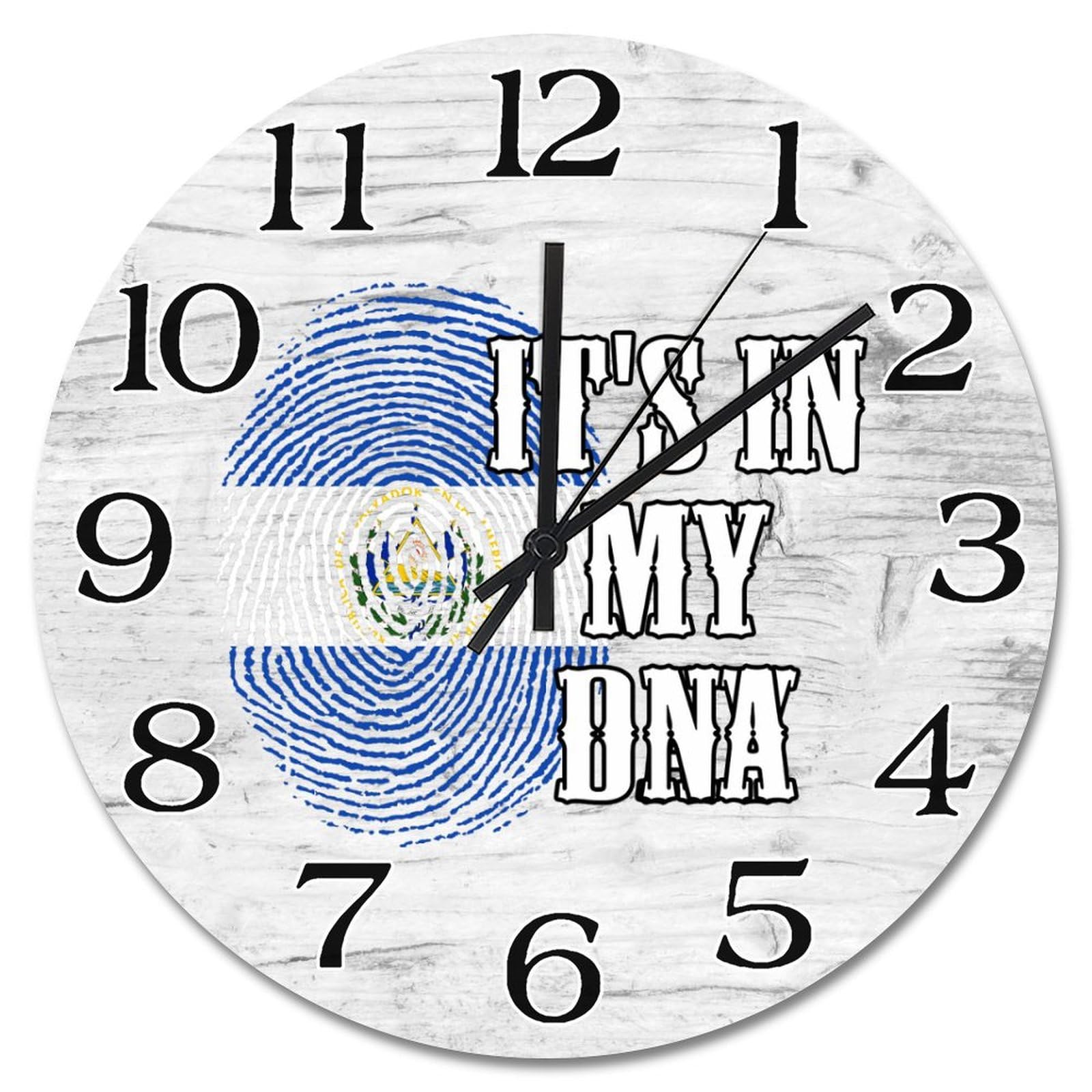 Horloge murale ronde Salvador décoration murale vintage 30 cm