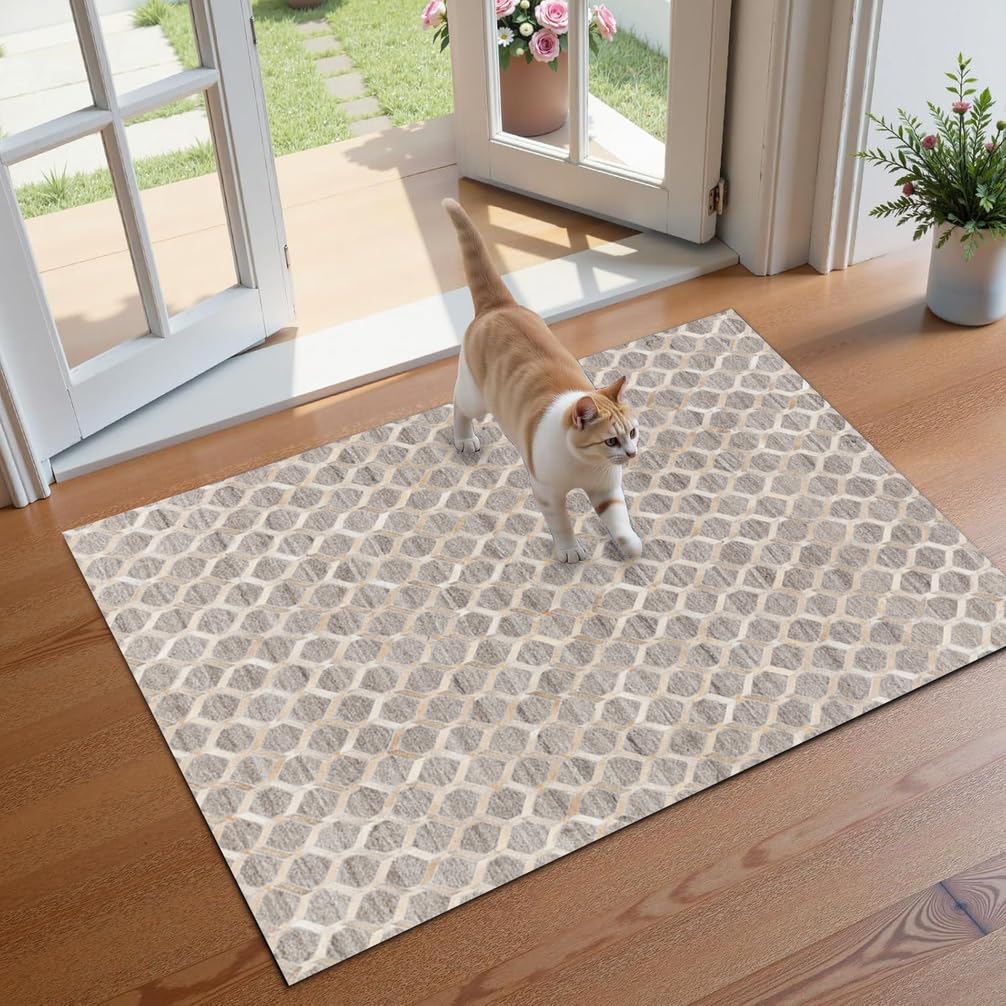 Passatoia Corridoio Antiscivolo Tappeto Cucina Personalizzate Tappetto Tappeto Salotto per Soggiorno Camera da Letto corridoio Entrata Bagno ，100 x 350 cm