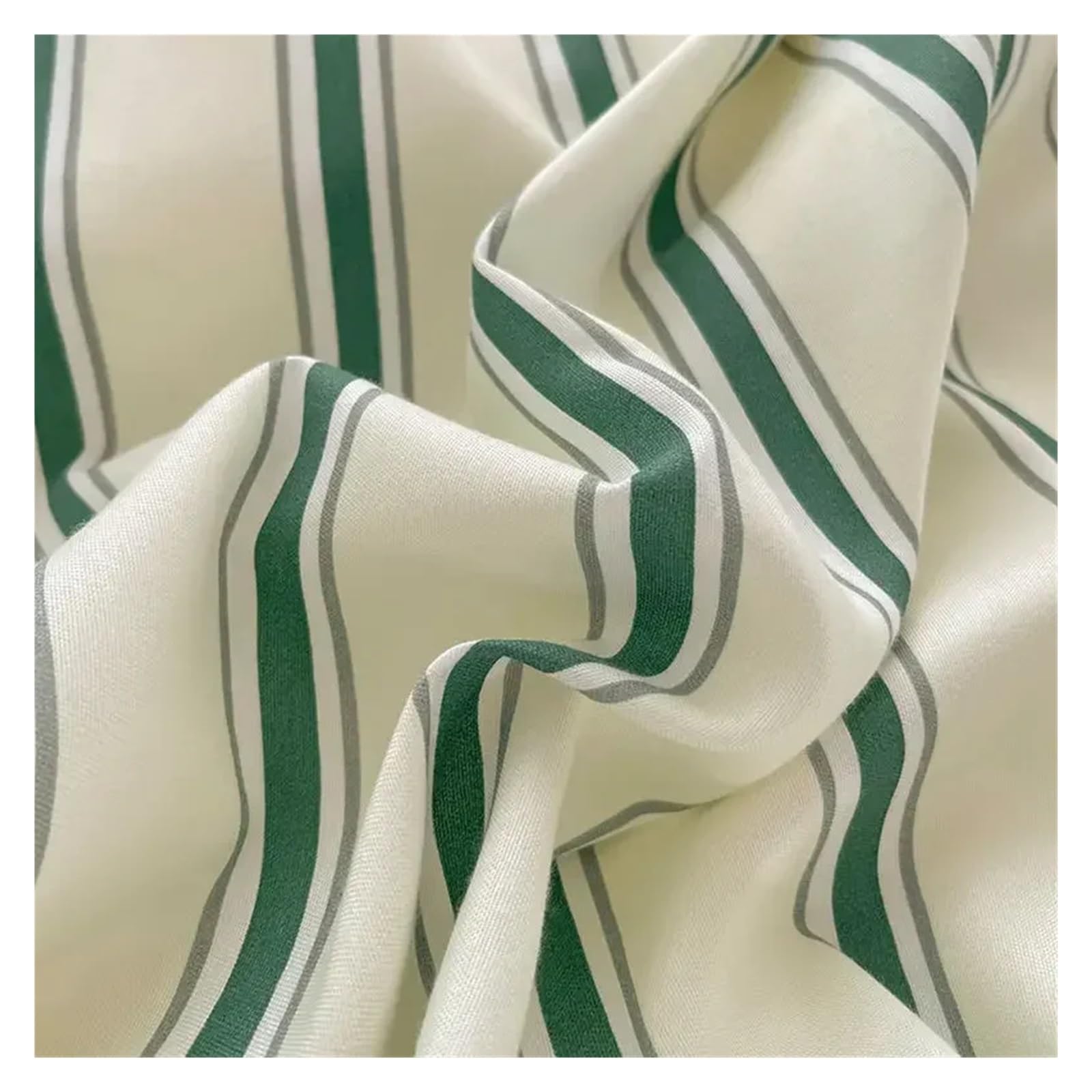 Set Copripiumino In Cotone Set copripiumino lenzuola biancheria da letto in cotone lavato(Color 5,1.5x2m 3pcs)