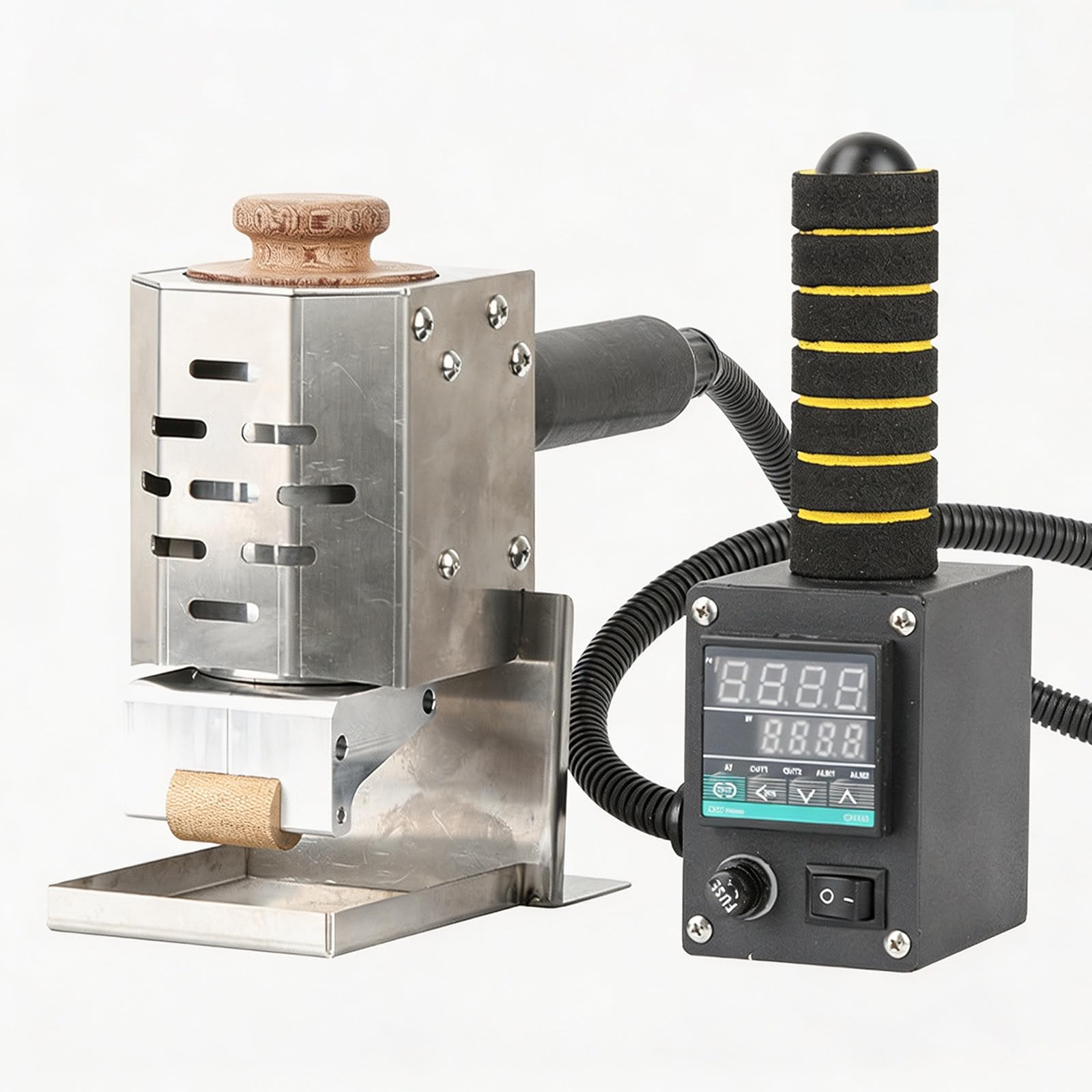 Gaoyongyong Commercial Gluing Machine & Hot Melt Roller Dispenser With Digital Display 150ml~30mm