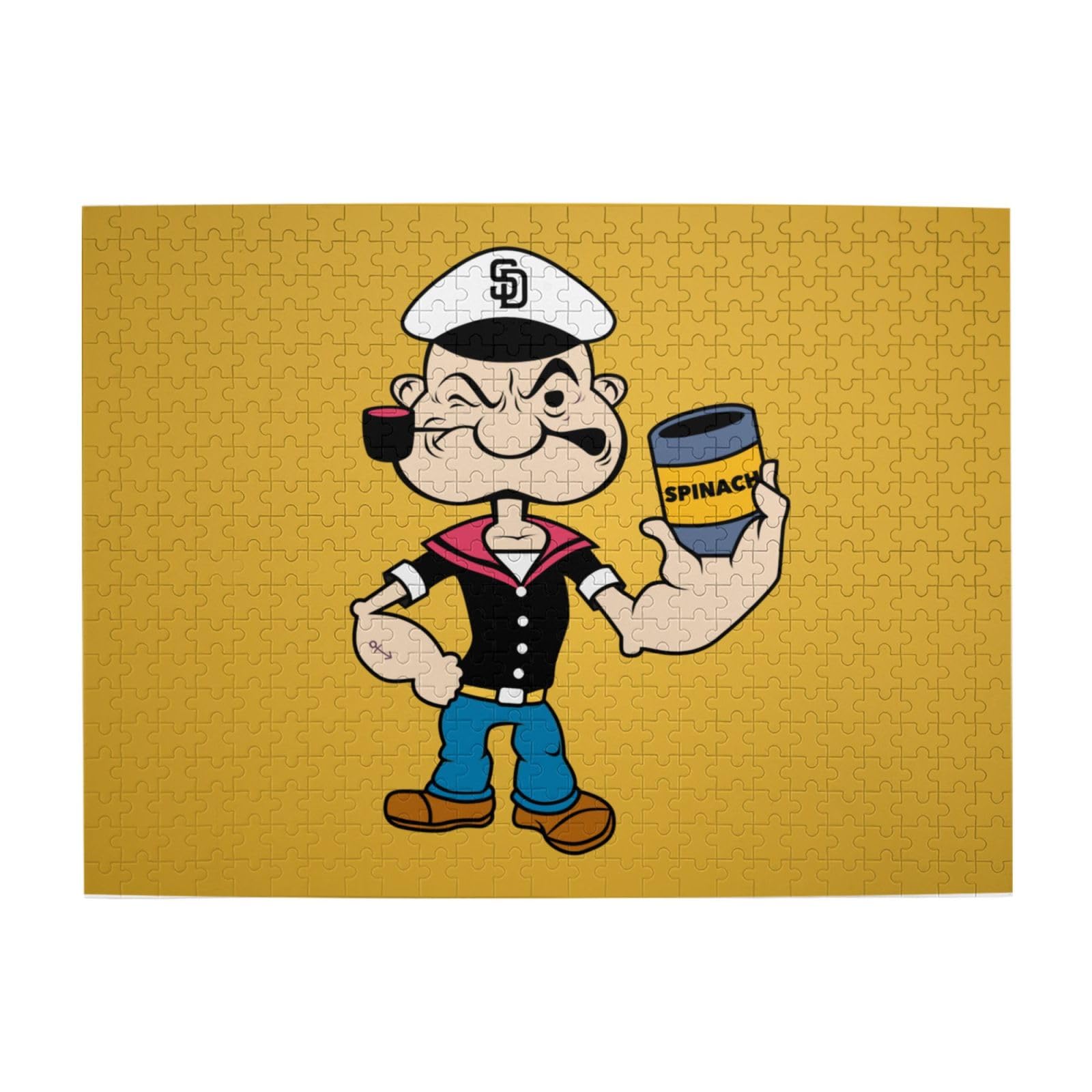 ジグソーパズル ポパイ 4個 開封品ピース検品済み シュリンク破れ POPEYE ジグソーパズル ポパイ 4個 開封品ピース検品済み シュリンク