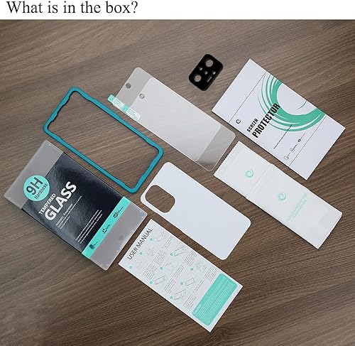 Miniatura 8 de Ibywind Protector de pantalla para Xiaomi Poco F3/Redmi K40/K40 Pro, con 2 piezas de vidrio templado, 1 protector de lente de cámara, 1 película de