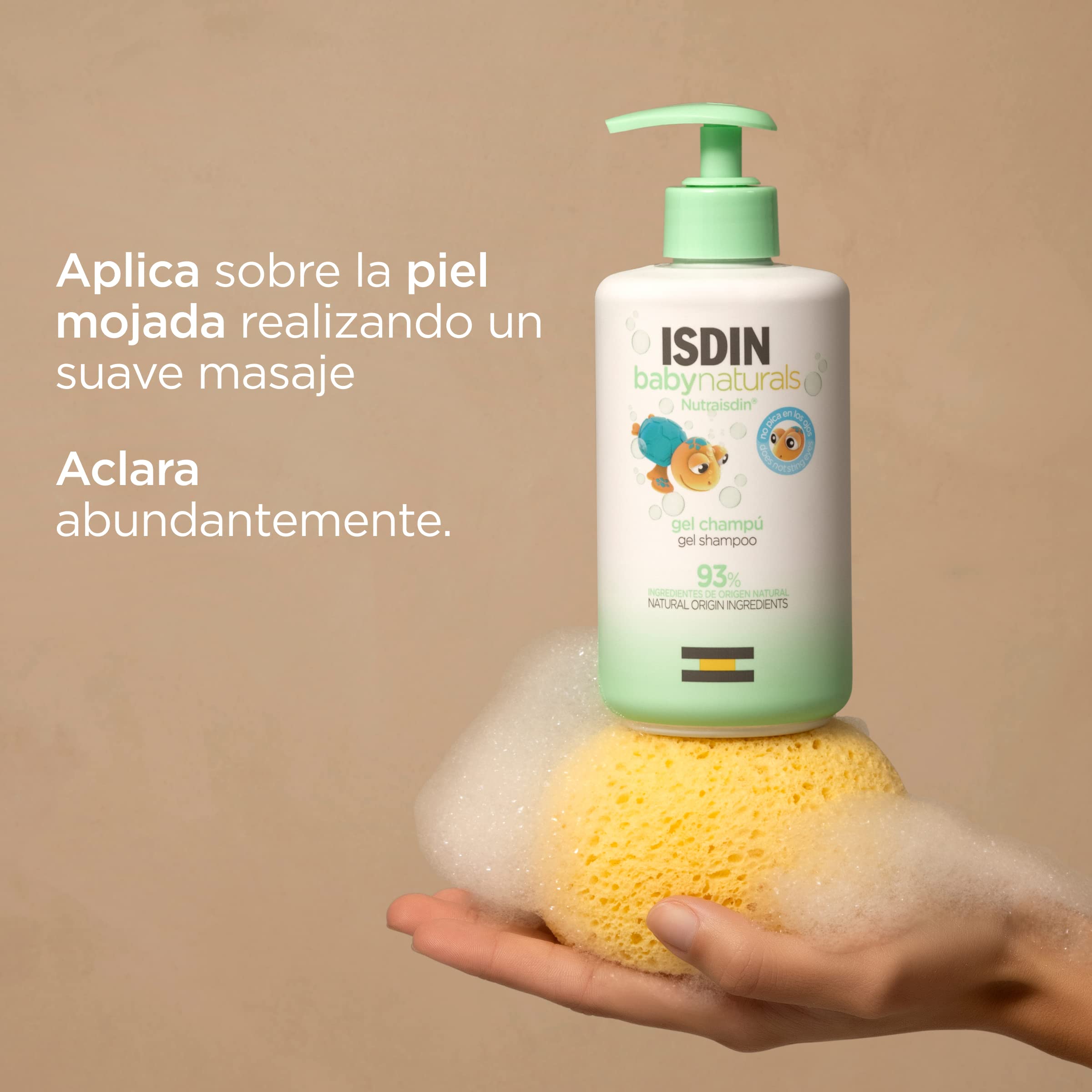 NutraISDIN Baby Naturals Gel Champú para Bebé