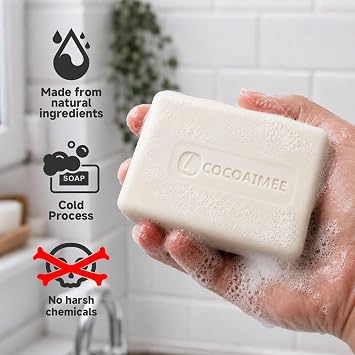 Bar Soap with Natural Oils Gifts for Men & Women Deep Cleansing Refreshing