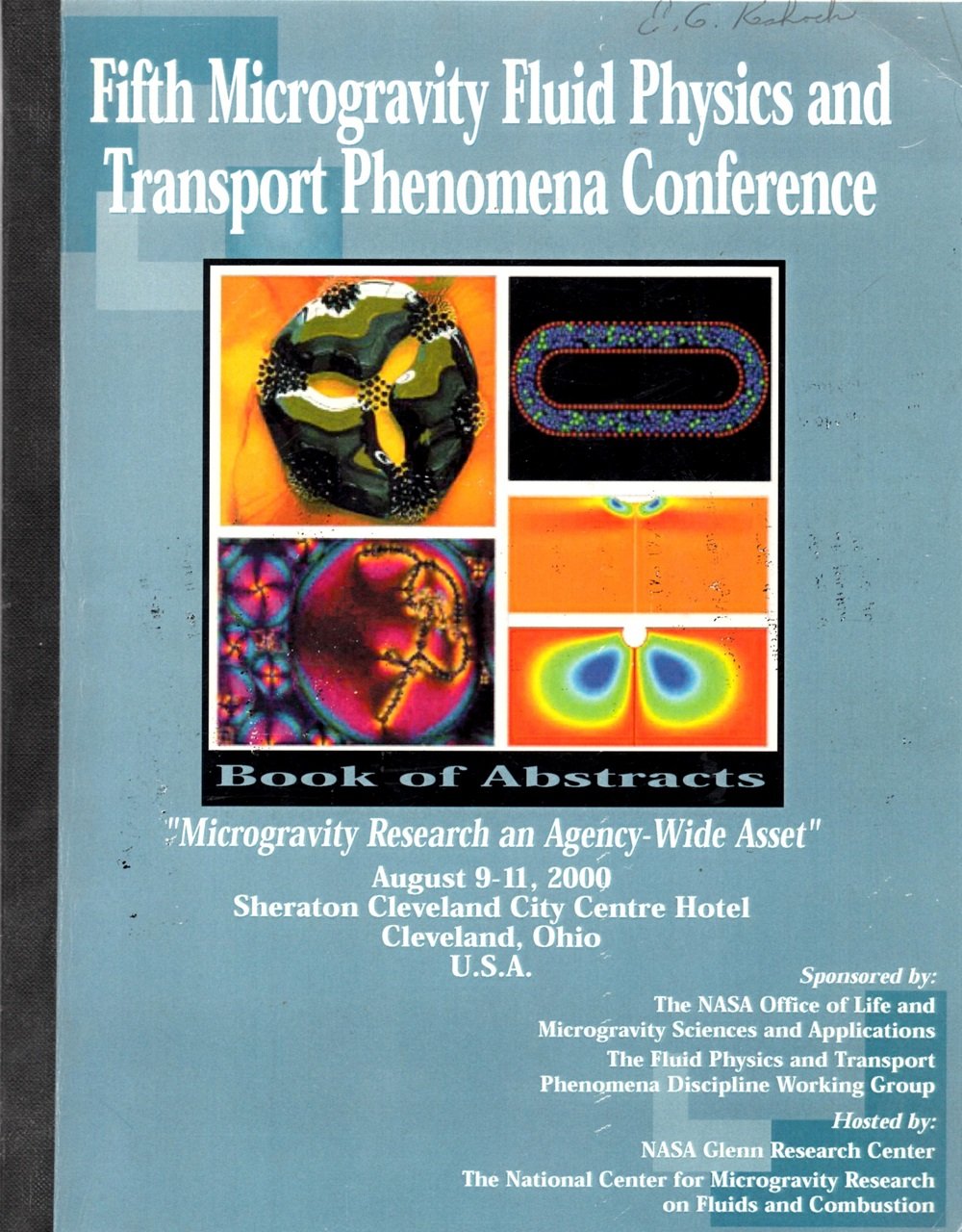 Microgravity Books Abstracts of the Fifth Microgravity Fluid Physics and Transport ...