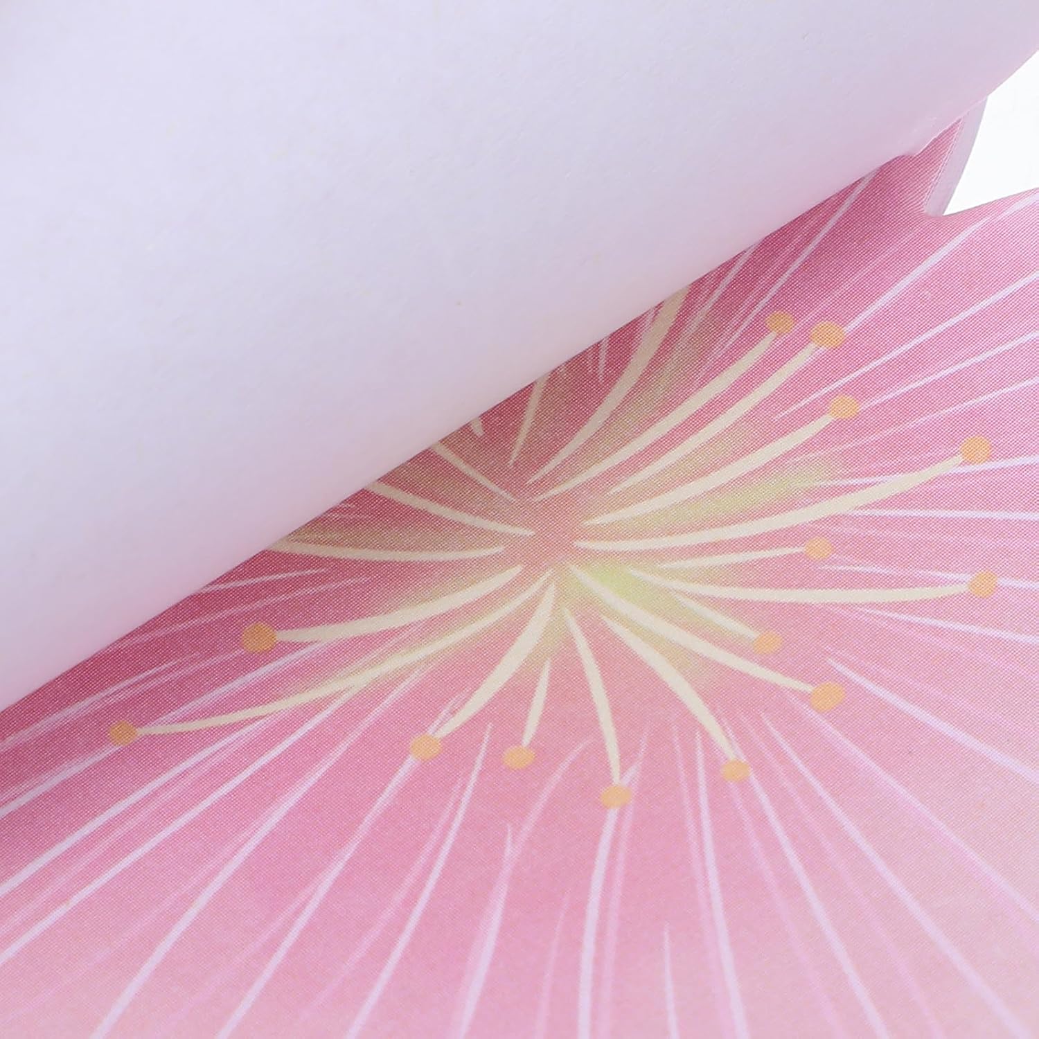 Realistic Cherry Blossom Self Stick Notes 10pcs Pink Paper Pads image 3