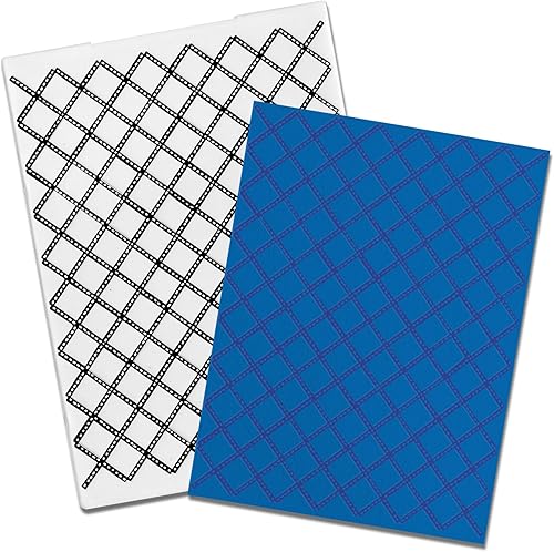 Miniatura 3 de Carpeta de estampado de fondo de bandera para hacer tarjetas, marco geométrico triangular, carpeta de plástico reutilizable para bricolaje, álbumes