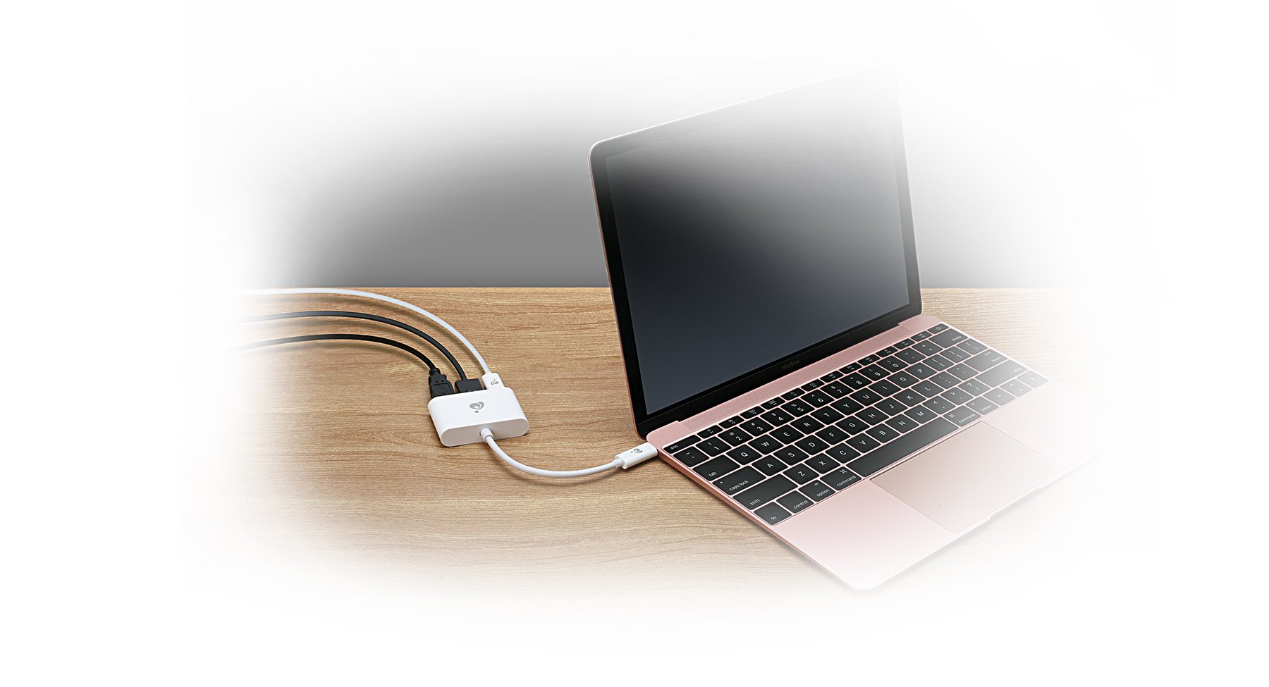 IOGEAR Adapter wieloportowy USB-C na HDMI/USB, GUC3C3H