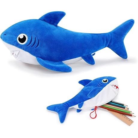 CiyvoLyeen Shark Pencil Case for Boys