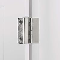 Vista 9 de RiverRidge 06-037 Somerset Single Door Floor Storage Cabinet, White Blanco